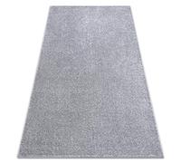 rugsx Alfombra Santa FE para salón y Dormitorio Plata 100x250 cm