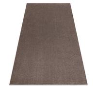 rugsx Eton Plus Alfombra - Monocolor y Liso en marrón Moca - Suave y Moderno para salón y Dormitorio - 350x400 cm