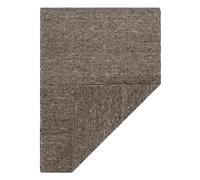 rugsx Nepal 2100 marrón Tabac Alfombra - para salón, Comedor, Dormitorio y Cocina, Lana, Doble Cara, Natural 140x190 cm