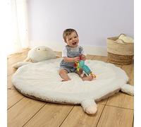RUGUIES- Alfombra Bebé Acolchada- Manta Juegos Bebé- Cojín de Suelo para Bebés -Tapete para Gatear -Alfombrilla Infantil Peluche-Regalo Nacimiento- Baby Shower niño niña. (Lamb)