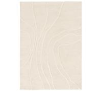 RugVista Bahia, Alfombra, Modernas, 200 x 300 cm, Rectangular, Pelo Medio, Limpieza en seco, Oeko_Tex_100, Blanco Crema