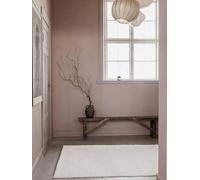 RugVista Comfy, Alfombra Infantil, Shaggy/Handloom, 200 x 140 cm, Rectangular, Pelo Medio, Cuarto del bebé, Limpieza en seco, Sin Productos químicos peligrosos, Off Blanco