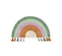 RugVista Cute Rainbow Alfombra Infantil, 55 x 100 cm, Multicolore | Modernas, Niños, Pelo corto, Lavado a máquina, Oeko-Tex 100, Sin productos químicos peligrosos, Cuarto del bebé
