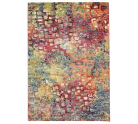 RugVista Davina, Alfombra, Alfombras Modernas, 190 x 133 cm, Rectangular, Pelo Medio, Sala de Estar, Comedor, Dormitorio, Cocina, Limpieza en seco, Oeko_Tex_100, Multicolore
