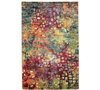 RugVista Davina, Alfombra Moderna, Pelo Corto, 200 x 300 cm, Rectangular, Calidad cert. Oeko-Tex Standard 100, Polipropileno, Pasillo, Dormitorio, Cocina, Salón, Comedor, Despacho, Multicolor