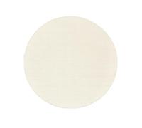 RugVista Handloom Flat, Alfombra, Kilim Moderno, Ø 250 cm, Redondo, Pelo Corto, Limpieza en seco, Certificado Care & Fair, Natural