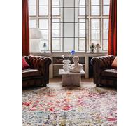 RugVista Kaleidoscope, Alfombra, 100 x 160 cm, Rectangular, Pelo Medio, Sala de Estar, Comedor, Dormitorio, Cocina, Limpieza en seco, Multi