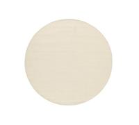 RugVista Kelim Loom, Alfombra Kilim Moderna, Pelo Corto, ∅ 250 cm, Redonda, Calidad cert. Care & Fair, Lana, Pasillo, Dormitorio, Cocina, Salón, Comedor, Despacho, Natural