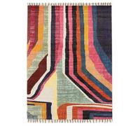 RugVista Markiz, Alfombra Moderna, Pelo Corto, 200 x 300 cm, Rectangular, Calidad cert. Oeko-Tex Standard 100, Polipropileno, Pasillo, Dormitorio, Cocina, Salón, Comedor, Despacho, Multicolor/Rosa