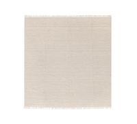 RugVista Melange, Alfombra, 250 x cm, Cuadrado, Pelo Corto, Sala de Estar, Comedor, Dormitorio, Limpieza en seco, Certificado Care & Fair, Beige