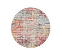 RugVista Monet, Alfombra, Alfombras Modernas, Ø 200 cm, Redondo, Pelo Medio, Sala de Estar, Comedor, Dormitorio, Cocina, Limpieza en seco, Oeko_Tex_100, Multicolore