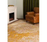 RugVista Nadia, Alfombra, Alfombras Modernas, 300 x 200 cm, Rectangular, Pelo Corto, Sala de Estar, Comedor, Dormitorio, Cocina, Limpieza en seco, Oeko_Tex_100, Amarillo