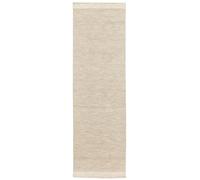 RugVista Serafina, Alfombra Kilim Moderna, Pelo Corto, 100 x 450 cm, Moqueta de Pasillo/Runner, Calidad cert. Care & Fair, Lana, Pasillo, Dormitorio, Cocina, Salón, Comedor, Despacho, Beige