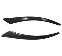 RUHANE Ceja del Faro para Volvo S40 V50 2004-2012 Carbon Fiber Car Headlight Eyelid Eyebrow Cover Lamp Lid Headlamp Sticker Brow Front Headlight Eyelid