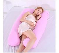 RUHEN Almohada en Forma de U Grande Almohada de Embarazo Almohada de Cuerpo Completo Soporte de Maternidad Soporte de Cadera Pierna Espalda Almohada en U