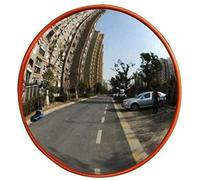 RUHEN Espejo de tráfico, Espejo Gran Angular, Espejo de vigilancia, Espejos panorámicos de observación Resistentes a la Intemperie, para Puntos Ciegos, Espejos convexos para Uso en Exteriores, Garaje