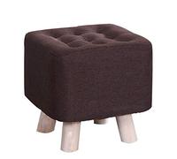RUHEN Pie Taburete de Descanso cuadradoPieTaburete de Descanso con Patas de Madera para sofá de Sala de Estar