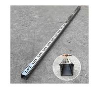 RUHEN Zanja de Drenaje de Acero Inoxidable, Kit de Drenaje de Zanja, Cubierta de Drenaje, Patio Exterior, Canal Poco Profundo, Rejilla de Drenaje, desviador, Entrada, acera, jardín, estacionamiento