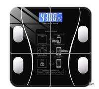 Ruhhy - Báscula Digital de Baño con App - Análisis Corporal, 8 Monitores de Composición, Peso y Grasa Muscular Inteligente
