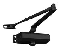 Ruhhy Cierrapuertas automático 35-60 kg amortiguador puerta interior exterior negro 23598