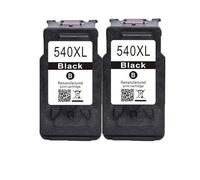 RUHJFBQL Cartuchos de Tinta PG-540 CL-541 for impresoras mg3250, MG3255, MG3550, MG4100, mg4150, MG4200 y PG-540XL(2 BK)