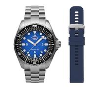 ruhla 4960M-3_Set - Reloj de Buceo, Azul, Clásico