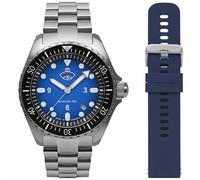 ruhla 4960M-3_Set - Reloj de Buceo, Azul, Clásico