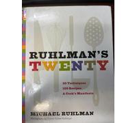 Ruhlman's Twenty: The Ideas and Techniques That Will Make You a Better Cook
