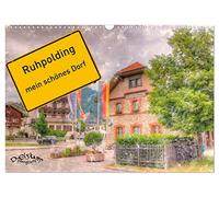 Ruhpolding mein schönes Dorf (Wandkalender 2026 DIN A3 quer), CALVENDO Monatskalender: Ruhpolding, ein kleines Dorf an den Alpen, verschlafen, modern ... auf einen Rundgang durch Ruhpolding