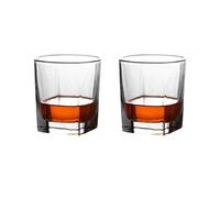 RUHTEUO 235ml/330ml Whiskey Glasses Relief Cocktail Glass Transparent Drinking Cognac Cold Drink Cup Ideal para cócteles largos y sin alcohol(235ml)