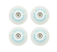 RUHTEUO 4 Uds Flash en línea Rueda de patín 90A Patinaje con iluminación 80 76 72 68 Ruedas Zapatos sobre deslizantes para Patinaje de Doble Fila en Interiores o Exteri(4PCS)
