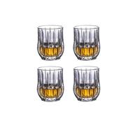 RUHTEUO 80ml/85ml Small Wine Glass Classic Whiskey Transparent Cocktail Household Cup Drinking Glasses Ideal para cócteles largos y sin alcohol(80ml)