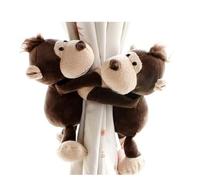 RUHTEUO Alzapaños Cortinas 2 uds. Ganchos de Soporte for Cortina Animales del Bosque la Selva, Accesorios decoración habitación, Correas retención(Color-2)