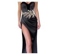 RUHTEUO Banda de boda Cinturón de boda for dama honor, vestido novia, decoración fiesta for mujer Cinturón de diamantes de imitación para mujer