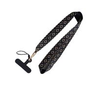 RUHTEUO Correa de cordón for teléfono, Colgante for muñeca, Llavero, Etiqueta for Cuello, Universal, Ancho, Unidad Flash USB, con Nombre Apto para Senderismo, Ciclismo o Actividades de AV(Color1)