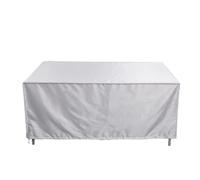 RUHTEUO Cubierta Cuadrada for Pozo de Fuego, Cubierta for brasero for propano 210D, Impermeable for Polvo, 54x54x89cm(Silver,92x92x51cm)