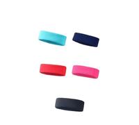 RUHTEUO Diadema elástica sólida ensanchada profesional Anti sudor diadema deportiva accesorios for el cabello correr ciclismo deportes al aire libre Sweatb(Set)