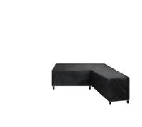 RUHTEUO Fundas Impermeables for Muebles a Prueba de Lluvia Anti-UV for Exteriores en Forma L, Funda for sofá Esquina, Protectora Multiusos for Patio y jardín ratán(270x270x90cm)