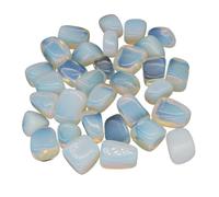 RUHTEUO Material de Muestra Cristal, Piedra Natural caída Reiki, decoración Acuario a Granel, Piedras Preciosas for fabricación Joyas artesanales para Acuario Pequeños(500g)