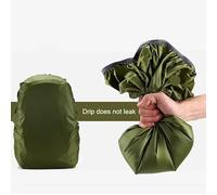 RUHTEUO Mochila Ajustable de 15-100L, Cubierta for Lluvia, portátil, Impermeable, Accesorios for Exteriores, a Prueba Polvo, for Acampar, Senderismo y Escalada, 1 Uds(Dark Blue,15-25L)