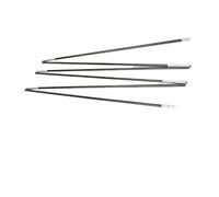 RUHTEUO Postes de Tienda Varilla for Tienda de campaña 3,26 m/3,4,9 m, 1 par, 12 Postes Fibra Vidrio Repuesto for Equipo Exterior(3.9m)