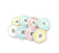 RUHTEUO Rueda de patín con Flash Piedra Fuego, 72mm, 76mm, 80mm, Chispa pedernal, Patines en línea, Ruedas Luminosas Slalom, 1 ud para Patinaje de Doble Fila en Interiores o Exteri(1pc White 72mm)