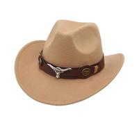 RUHTEUO Sombreros de mezclilla for hombre y mujer, accesorios for la cabeza, estilo, personalidad, gorras de vaquero populares, sombreros for el sol al aire libre.(Beige,M)