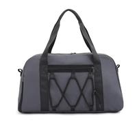 RUHTEUO Sport Gym Bag Fitness Travel Shoulder Bags Crossbody Training School Traveling Duffel For Men Women Carry On Weekender para Entrenamiento, Viaje y Uso Diario(Grey)