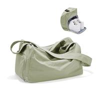 RUHTEUO Sports Fitness Bag Female Wet and Dry Separation Training Swimming Large Capacity Lightweight Short-Distance Travel para Entrenamiento, Viaje y Uso Diario(Green)