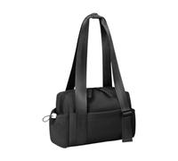 RUHTEUO Travel Gym Bag Crossbody Shoulder Carry On For Weekend Swimming Fitness para Entrenamiento, Viaje y Uso Diario(Black)