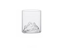 RUHTEUO Whiskey Glass Mountain Crystal 180/300ml Round Transparent Suitable For Drinking WhiskeyCognacCocktail Ideal para cócteles largos y sin alcohol(300ml clear)