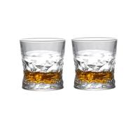 RUHTEUO Whiskey Glass Transparent Drinking Glasses Cocktail Brandy Cups Bar Tools Suitable Ideal para cócteles largos y sin alcohol(Color 3)