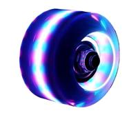 RUHTEUO Zapatos de patín Doble Fila con Ruedas Flash, Accesorios Patinaje, Rueda monopatín, 58 * 32mm, 8 Uds para Patinaje de Doble Fila en Interiores o Exteri(8PSC-05)