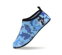 RUHTEUO Zapatos De Playa For Niños, For Nadar Descalzos, Secado Rápido, Suaves Y Ligeros, For Hacer Esnórquel para Hombres Mujeres, para Surf(W07-YuQiu,28 29)